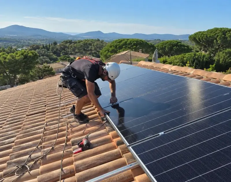 Installateur panneaux solaires Inzinzac-Lochrist — pose photovoltaïque sur toiture