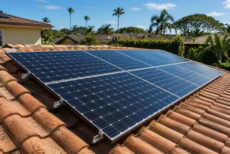 Installation de panneaux solaires à Inzinzac-Lochrist